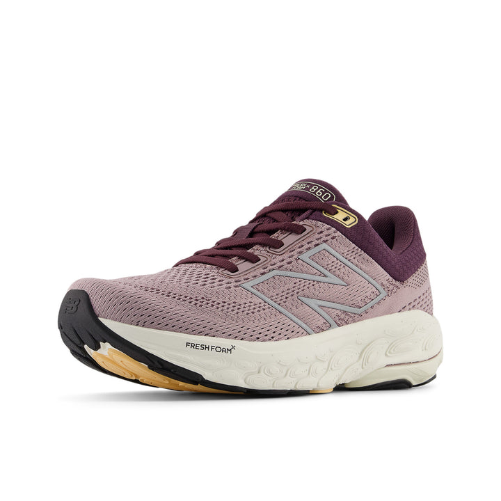 Women's New Balance Fresh Foam X 860v14 Color: Ice wine/ Plum Brown  10