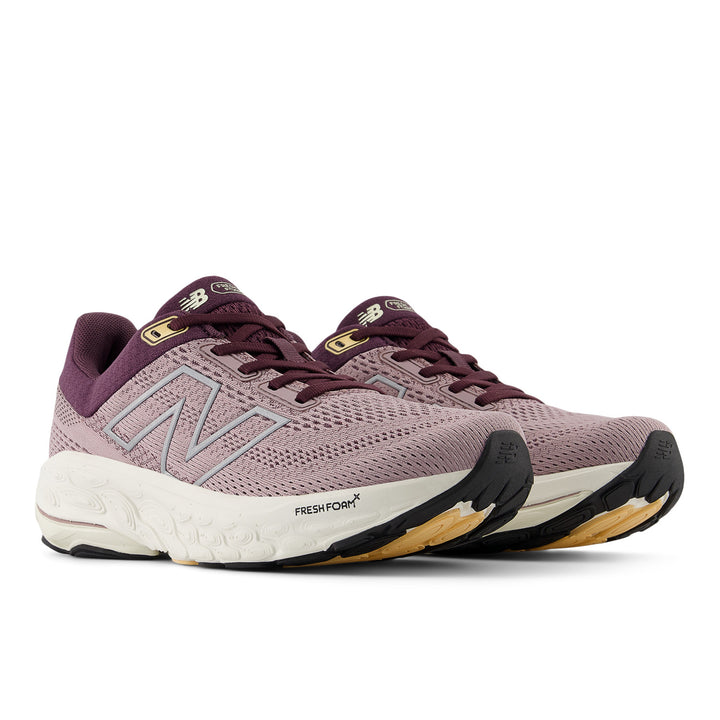 Women's New Balance Fresh Foam X 860v14 Color: Ice wine/ Plum Brown  3