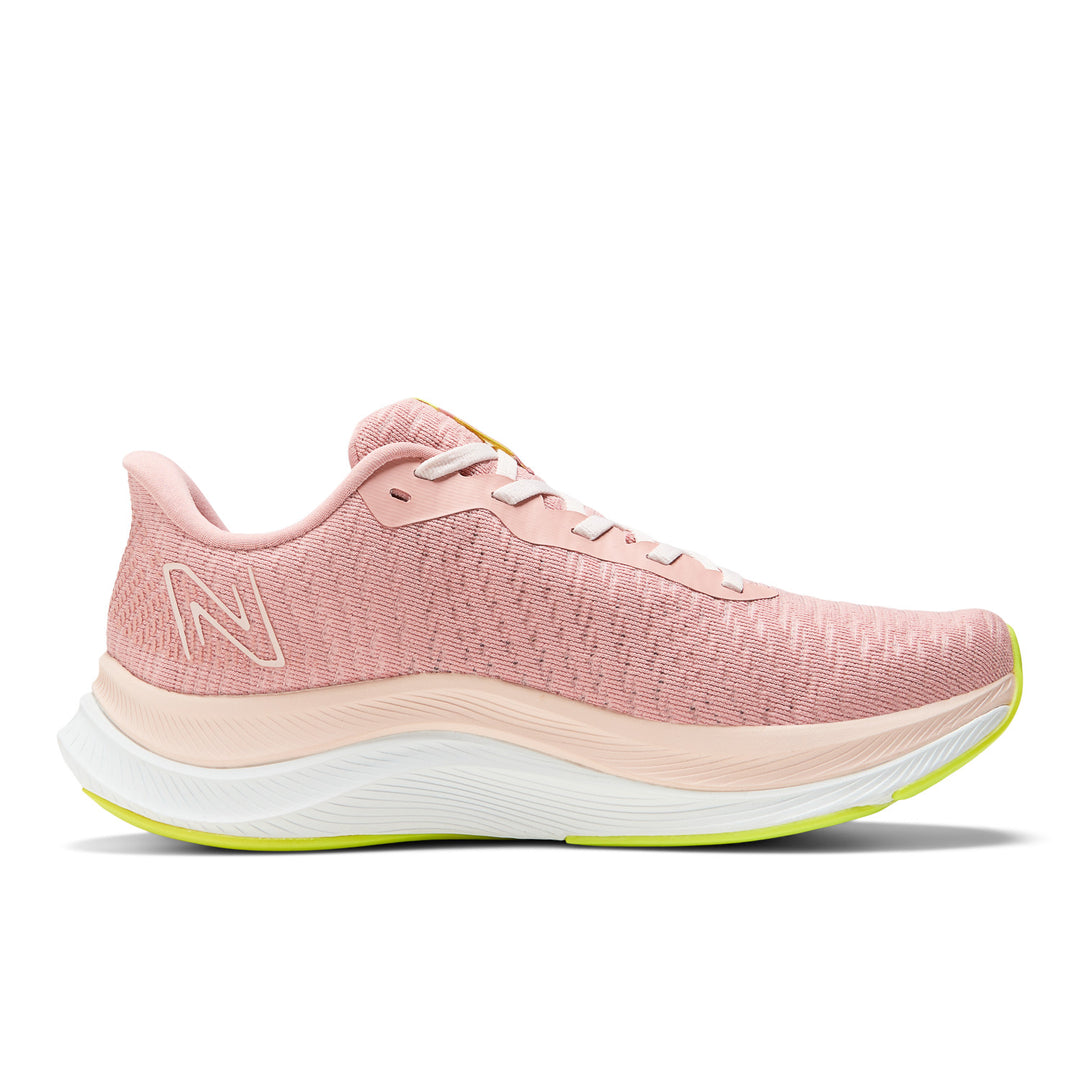 Women's New Balance FuelCell Propel v4 Color: Pink Moon with Quartz Pink and thirty watt