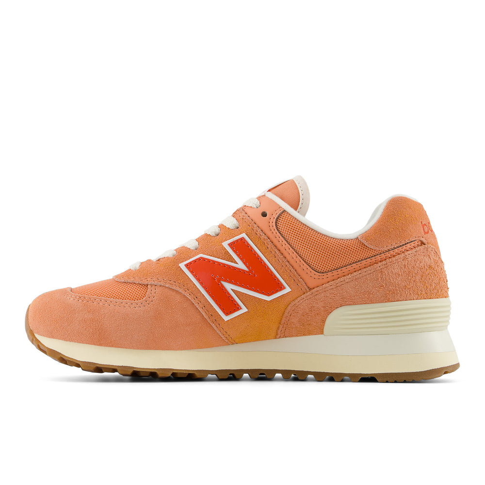 Women's New Balance 574 Core Color: Copper with Neo Flame 2