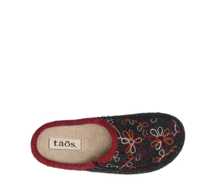 Women's Taos Woolflower Color: Cranberry 14