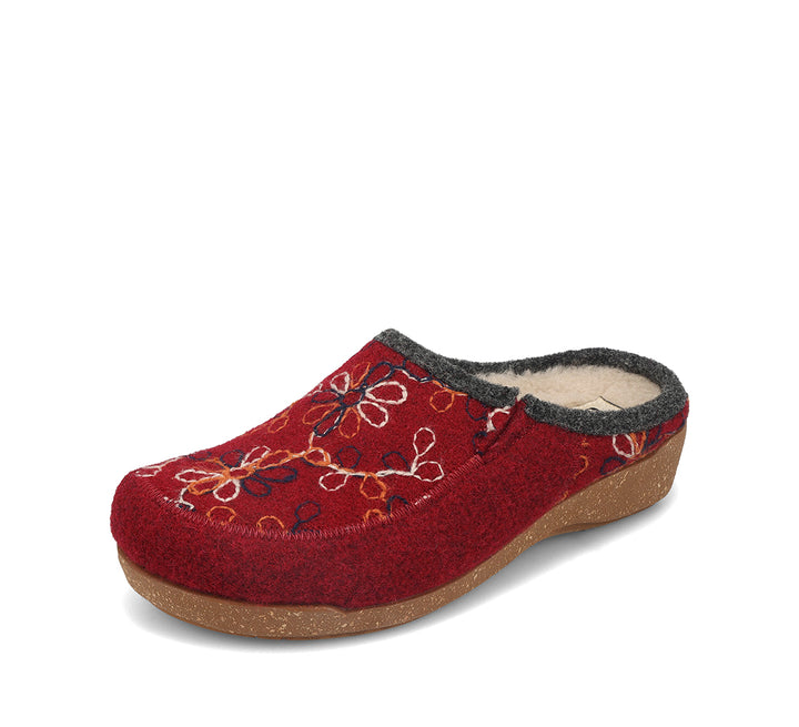 Women's Taos Woolflower Color: Cranberry 4