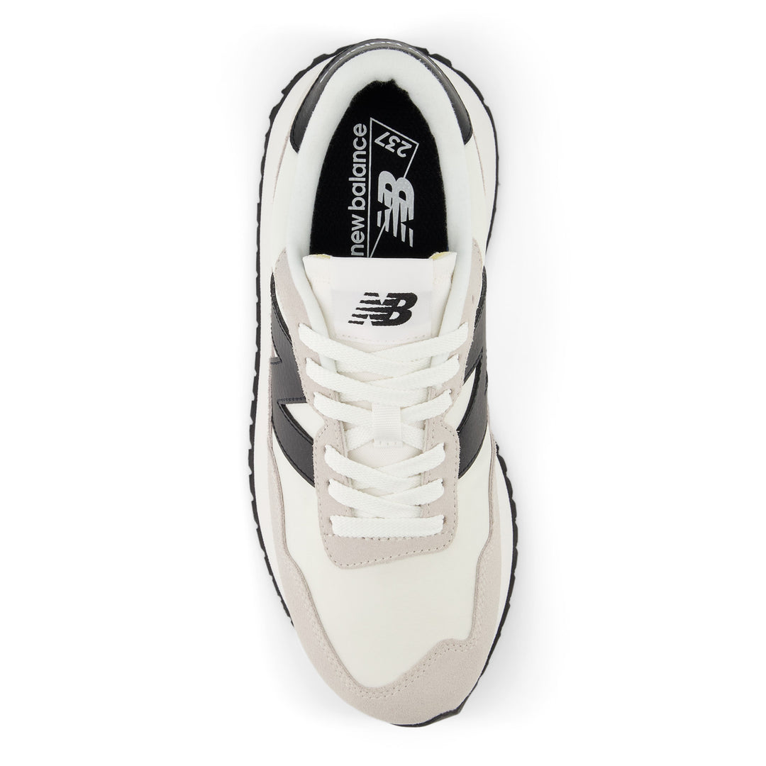 Women's New Balance 237 Color: White Grey 4