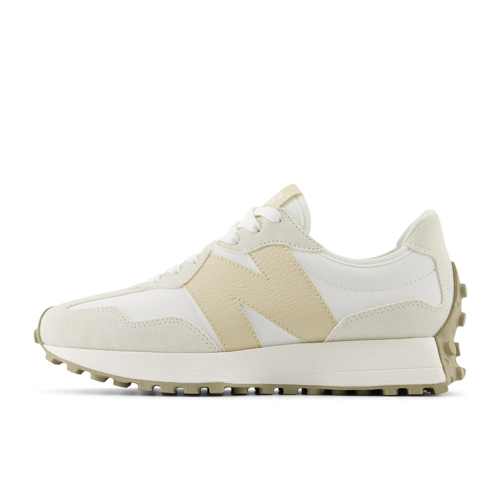 Women's New Balance 327 Color: Sea Salt with Sandstone  2