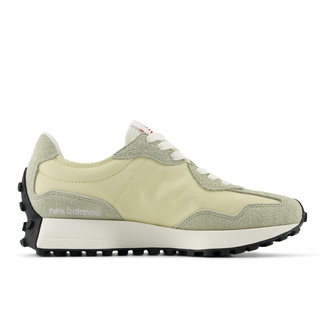 Women's New Balance 327 Color: Olivine Pale Moss 8