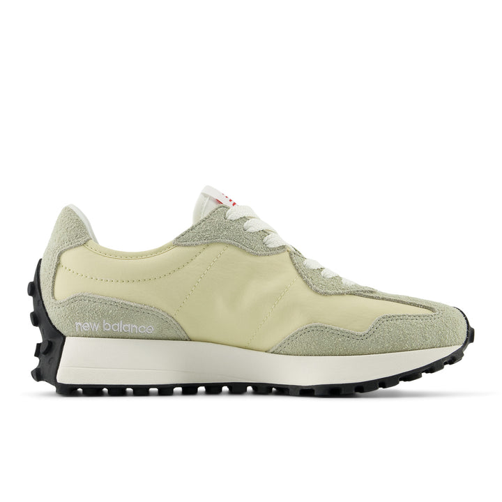 Women's New Balance 327 Color: Olivine Pale Moss 8