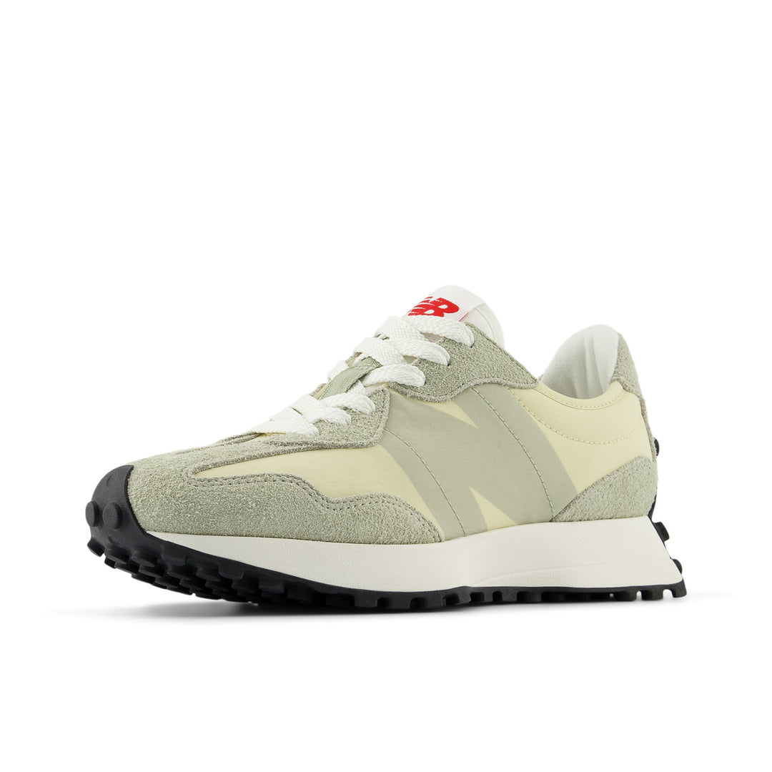 Women's New Balance 327 Color: Olivine Pale Moss 9