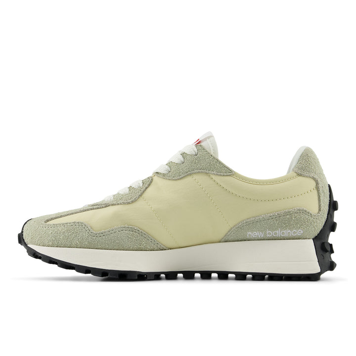 Women's New Balance 327 Color: Olivine Pale Moss 3