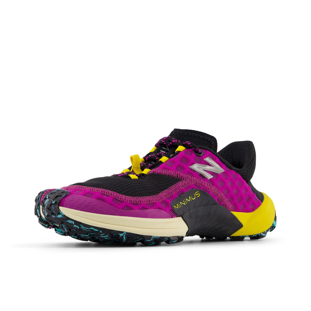 Women's New Balance Minimus Trail Color: Purple Fuchsia with Black