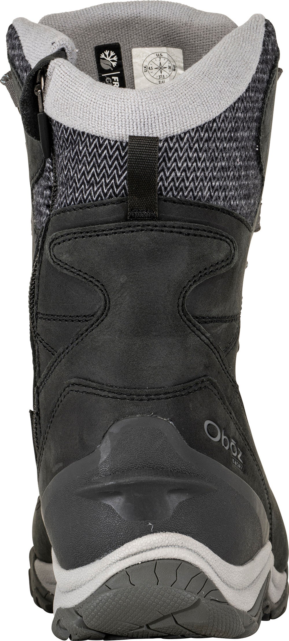 Women's Oboz Ousel Mid Insulated Waterproof Color: Black Sea 