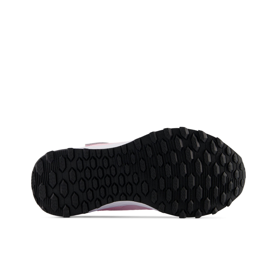 Big & Little Kid's New Balance Fresh Foam 650 Bungee Lace with Top Strap Color: Light Raspberry with Pink Sugar 6