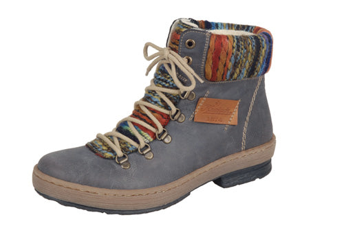 Women's Rieker Felicitas 43 Color: Grey Combo