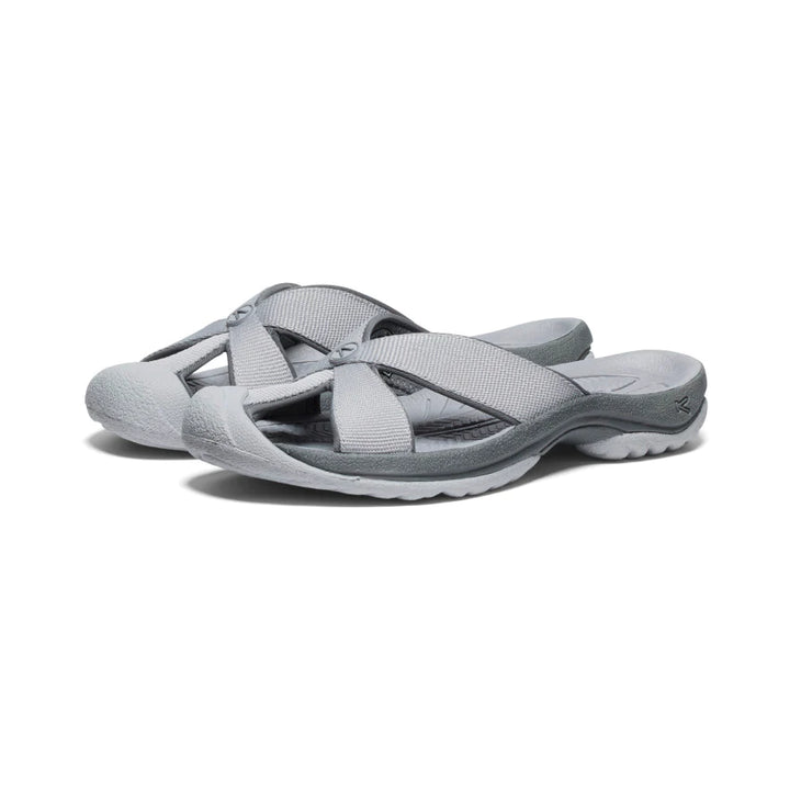 Women's Keen Bali Slide Sandal Color: Alloy/Steel Grey 1