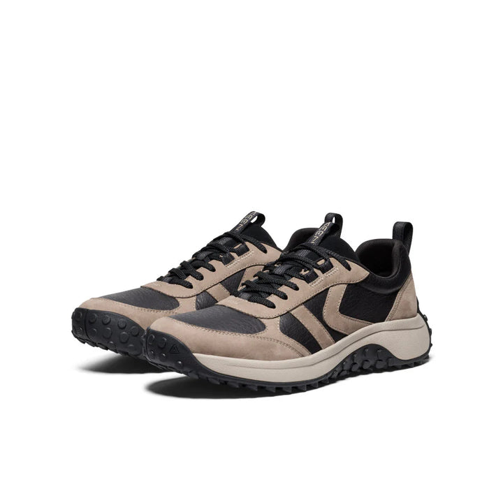 Men's Keen KS86 Leather Sneaker Color: Brindle / Plaza Taupe  1