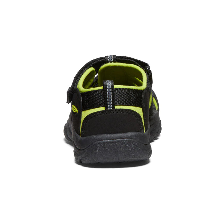 Big Kid's Keen Newport H2 Color: Black/ Lime Green