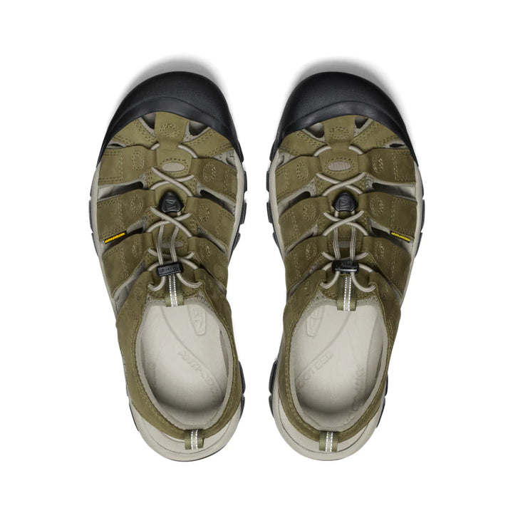 Men's Keen Newport Leather Color: Martini Olive / Brindle 6