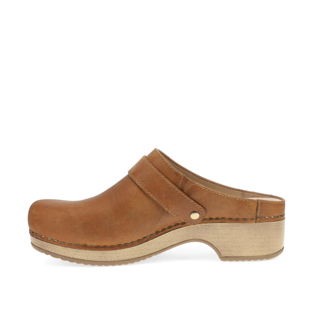 Women's Dansko Baylor Mule Color: Tan Oiled  2