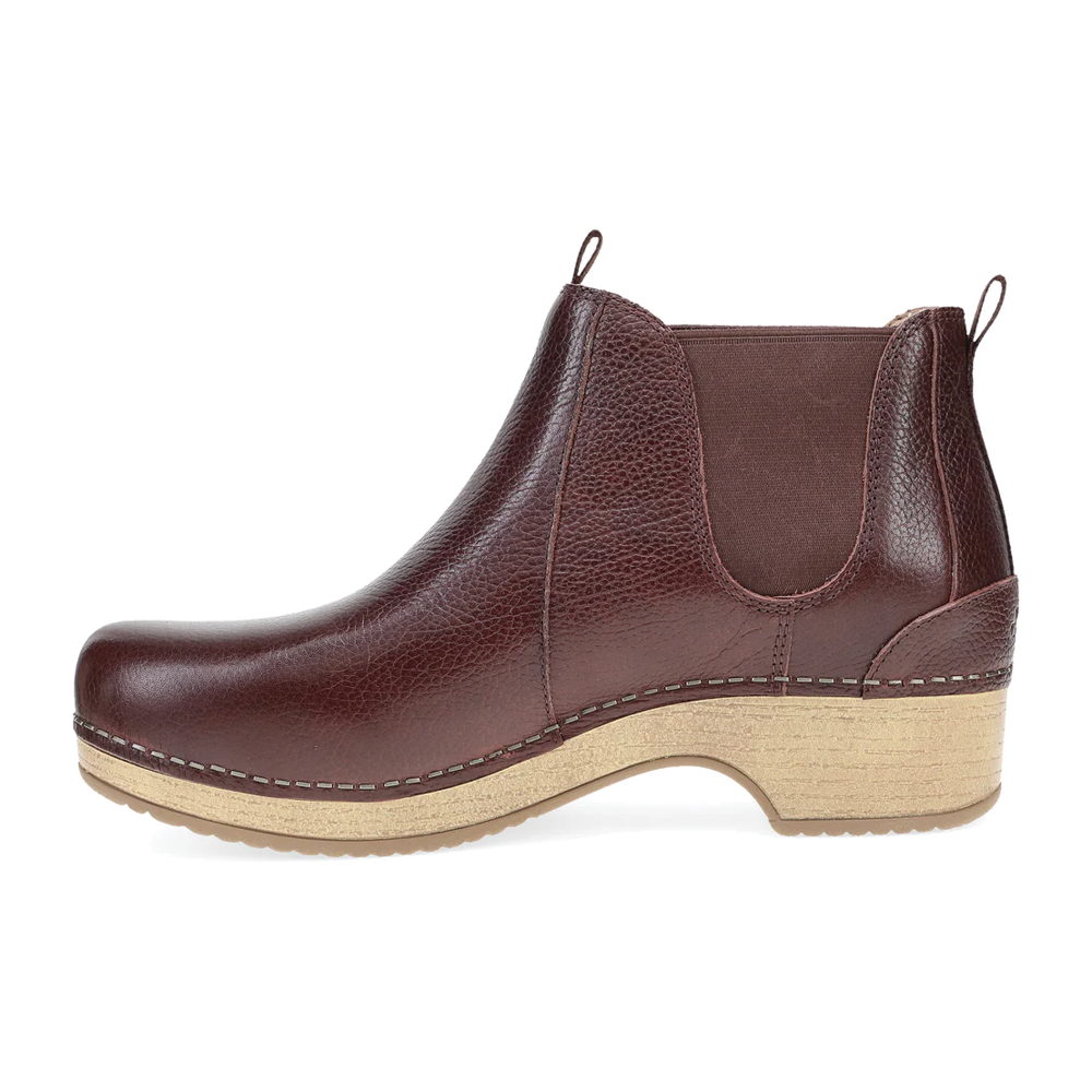 Women's Dansko Becka Boot Color: Cordovan Milled  2
