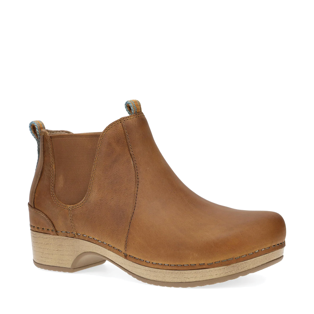 Women's Dansko Becka Boot Color: Tan Oiled 1