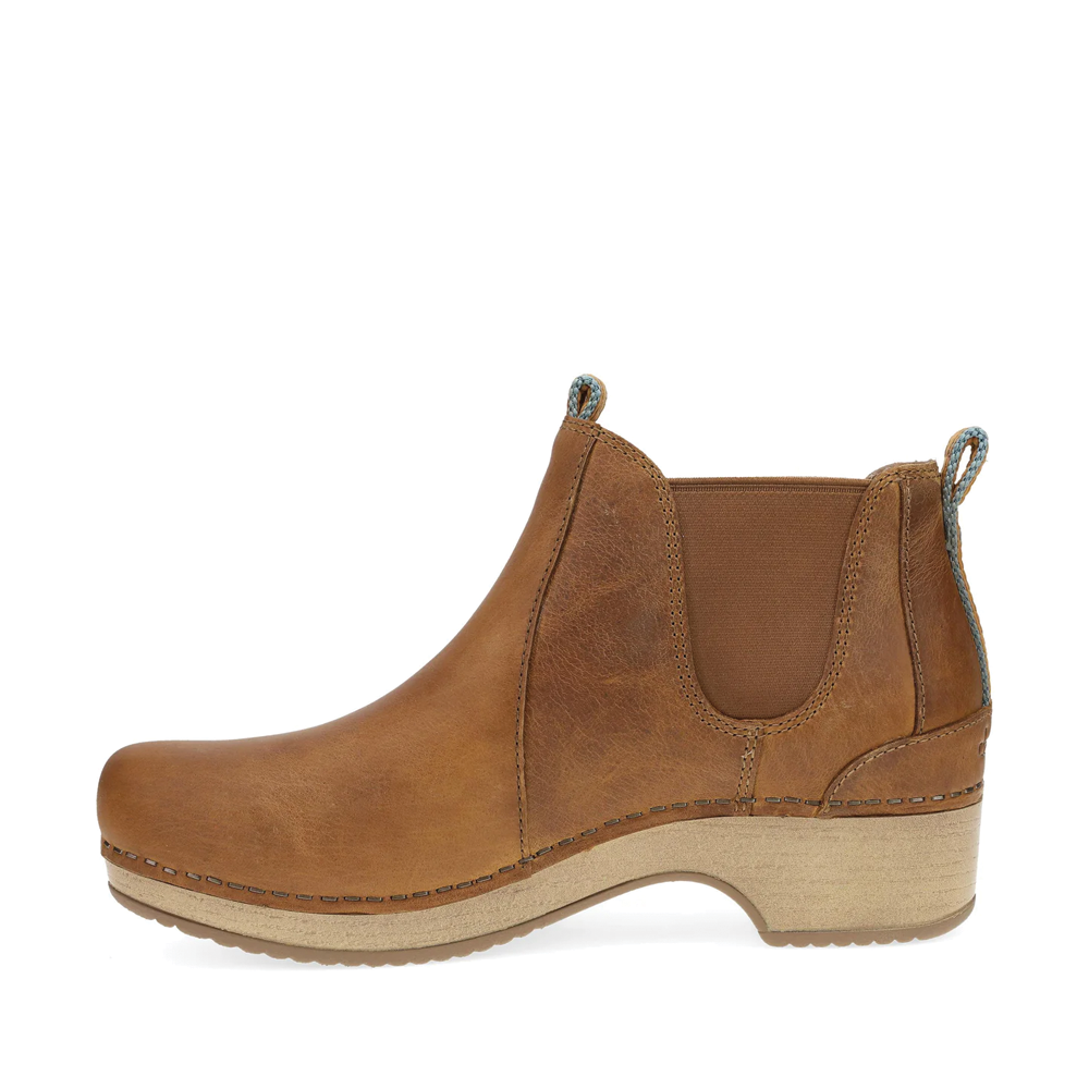 Women's Dansko Becka Boot Color: Tan Oiled  2