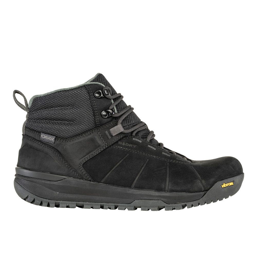 Men's Oboz Andesite II Mid Insulated Waterproof Color: Black Sea 