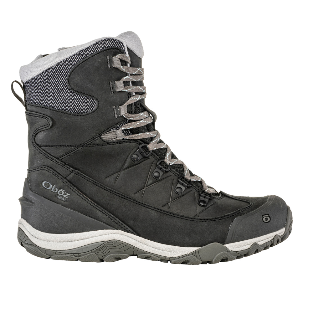Women's Oboz Ousel Mid Insulated Waterproof Color: Black Sea 