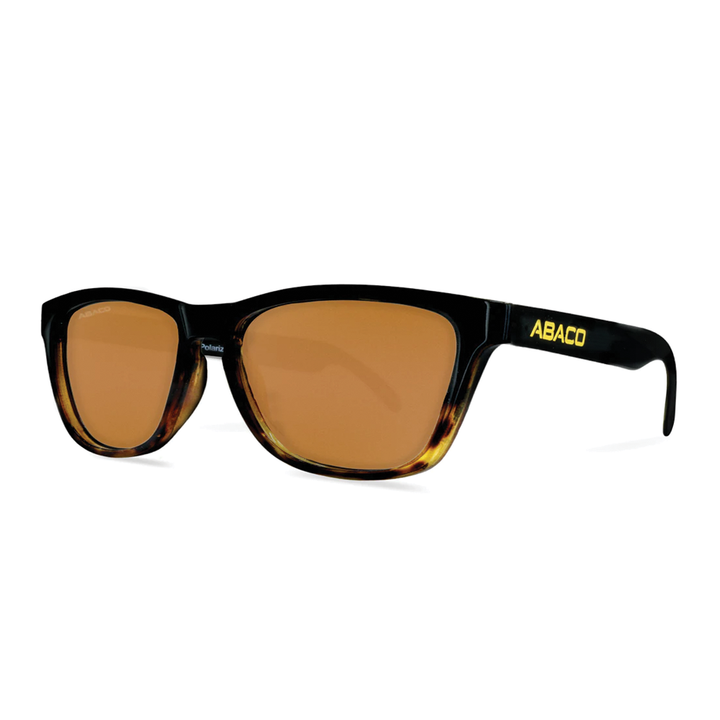 Abaco Polarized Kai Color: Black Tortoise Fade / Brown