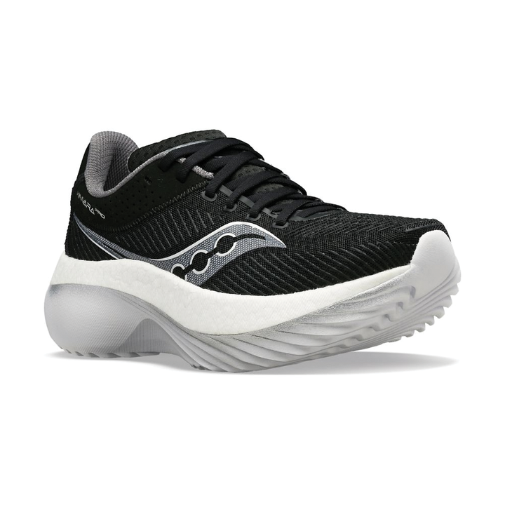 Men's Saucony Kinvara Pro Color: Black | White