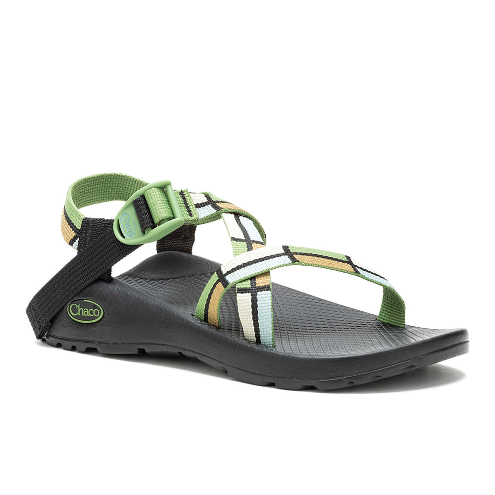 Women's Chaco Z/1 Classic Sandal Color: Block Green 1