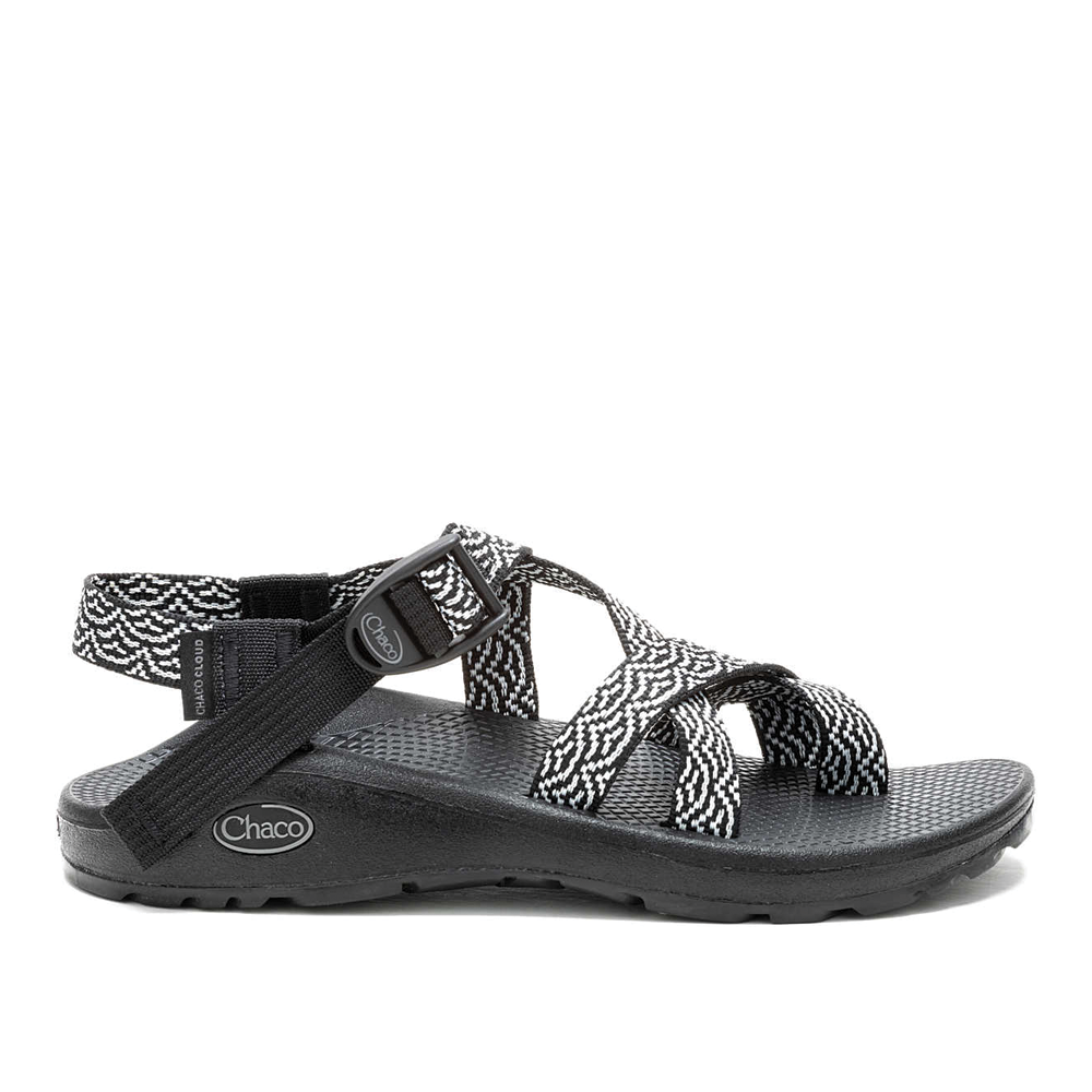 Women's Chaco Z/Cloud 2 Sandal Color: Bloop B&W 2