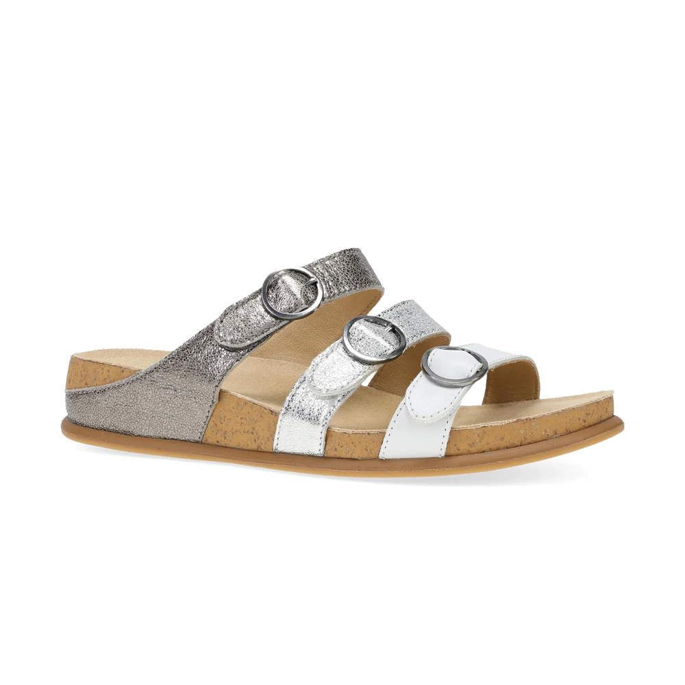 Women's Dansko Campbell Sandal Color: Pewter Multi 1