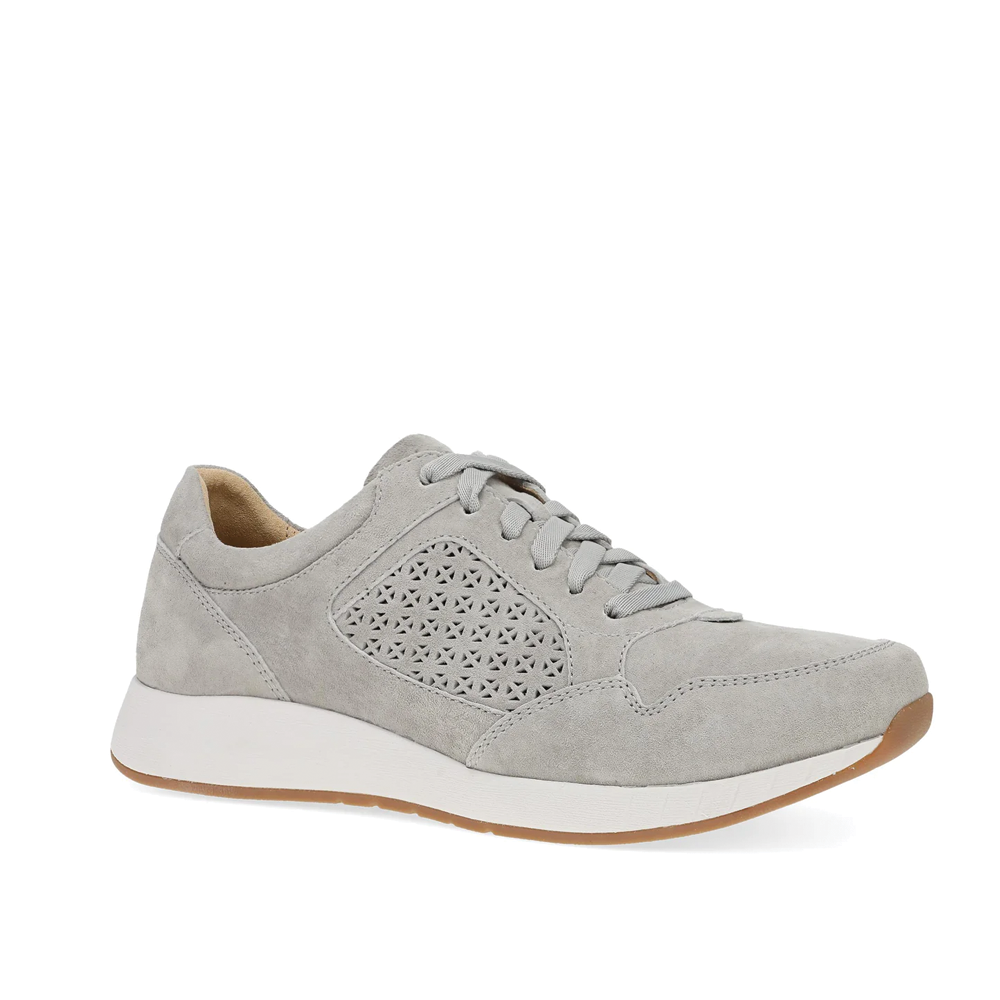 Women's Dansko Catie Sneaker Color: Grey Suede  1