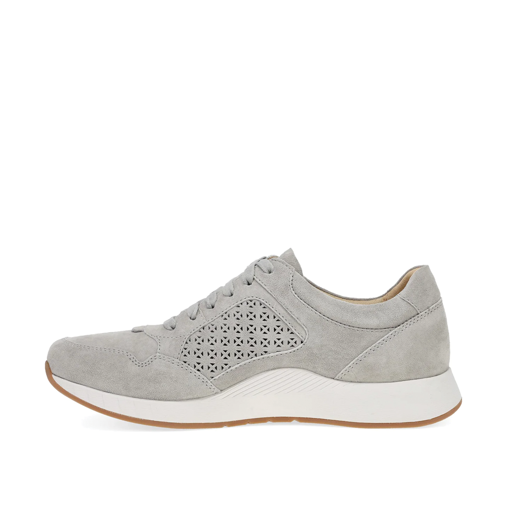 Women's Dansko Catie Sneaker Color: Grey Suede  2