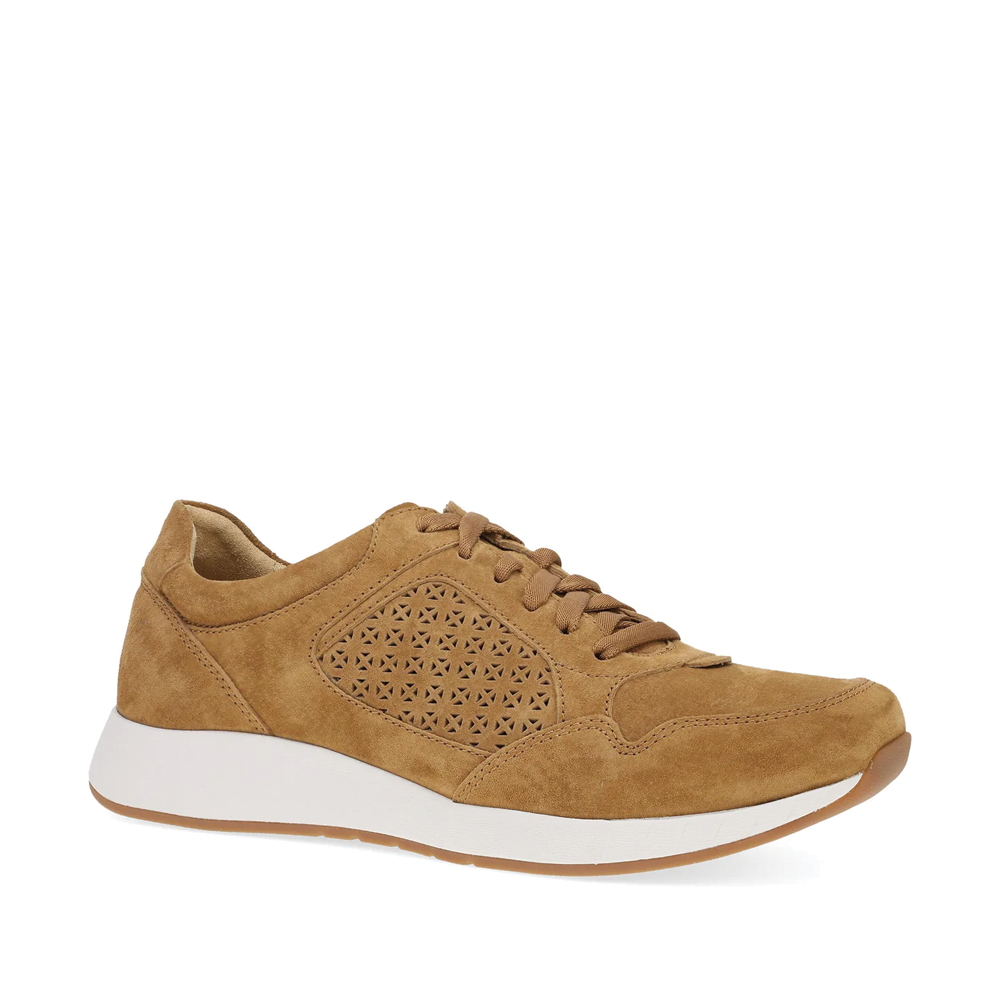 Women's Dansko Catie Sneaker Color:  Tan Suede  1