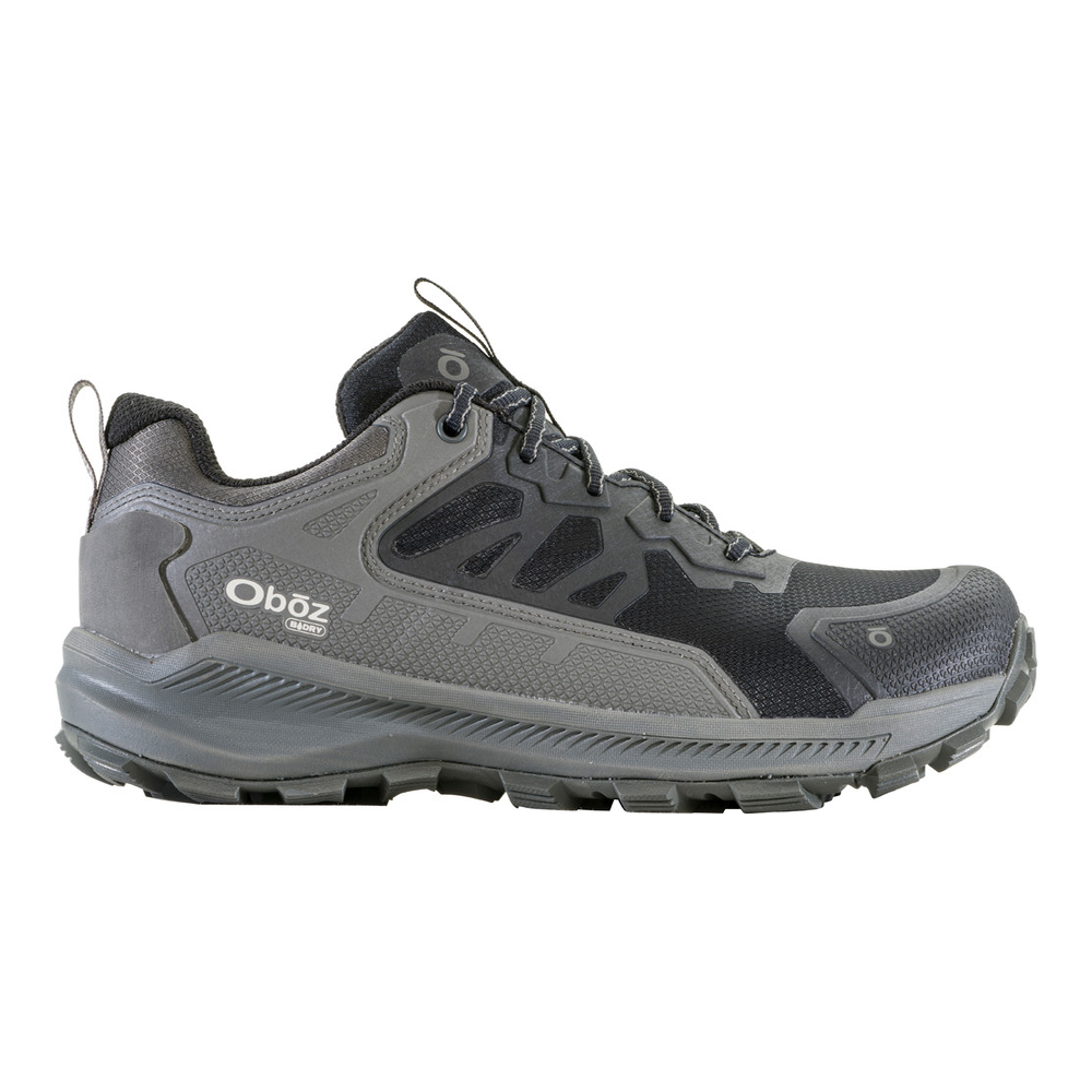 Men's Oboz Katabatic Low Waterproof Color: Charcoal  2