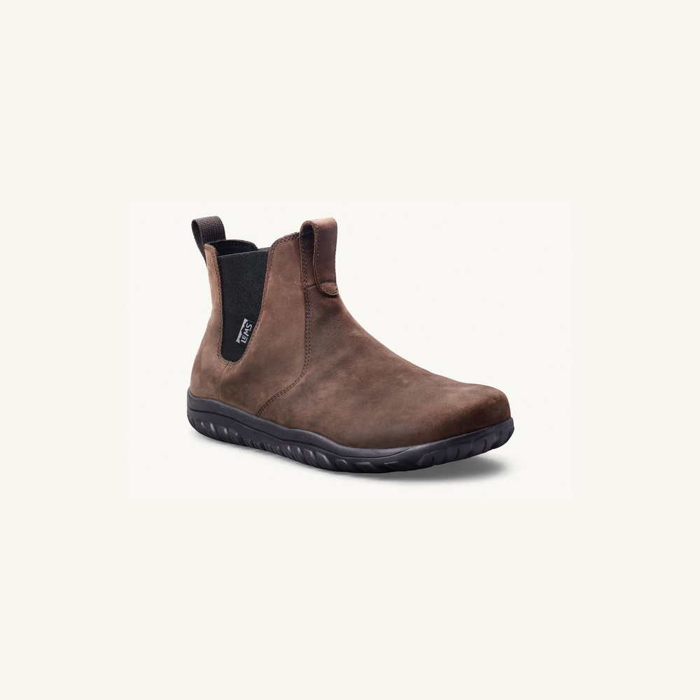 Unisex Lems Chelsea Boot Waterproof Color: Espresso  1