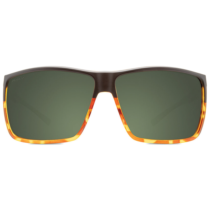 Abaco Polarized Crash Boat Color: Matte Black / Tortoise Fade/ G15 2