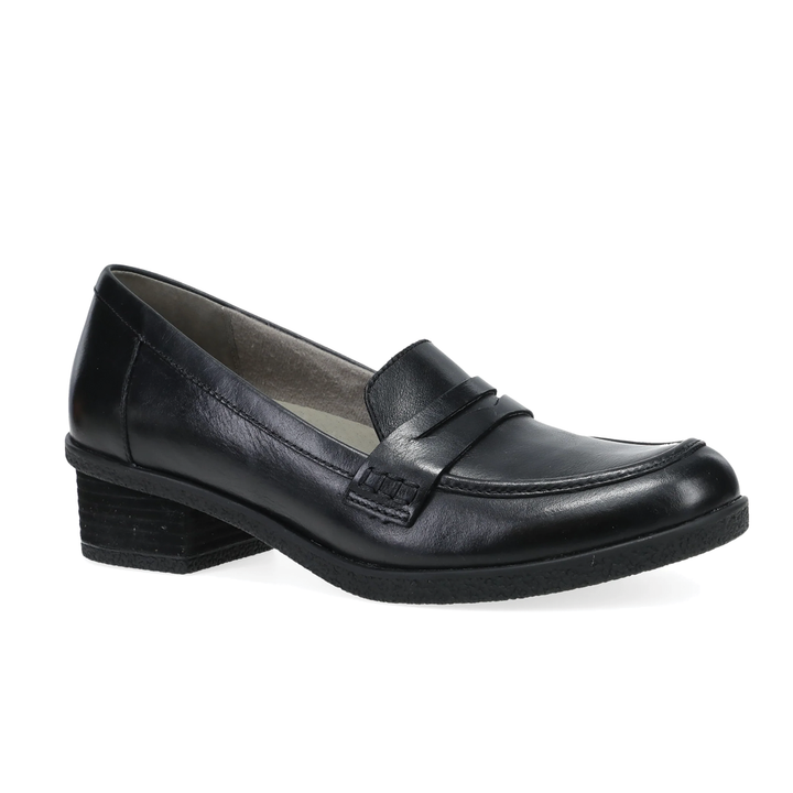 Women's Dansko Danica Waterproof Loafer Color: Black 1