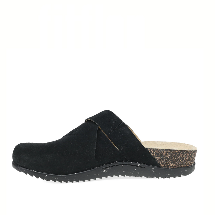 Women's Dansko Daniella Color: Black Suede Mule 2