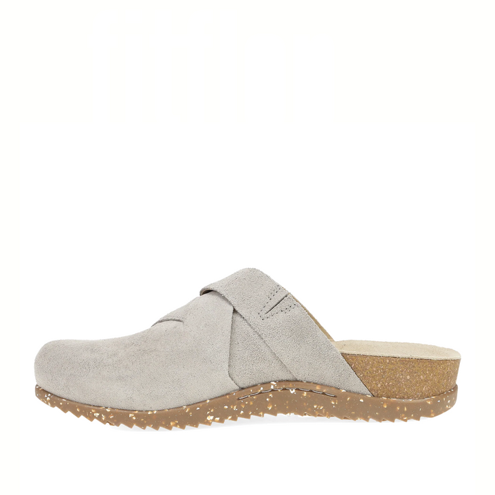 Women's Dansko Daniella Color: Taupe Suede Mule  2