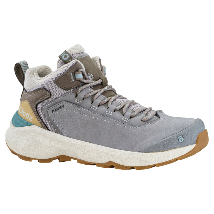 Women's Oboz Cottonwood Mid Waterproof Color: Drizzle  1