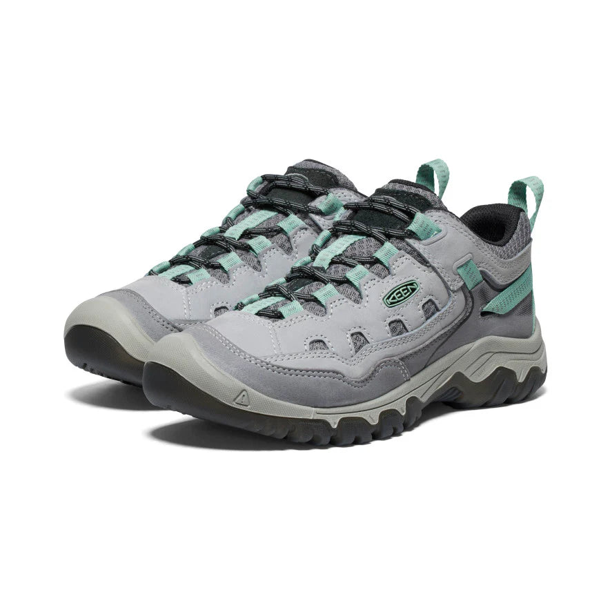 Women's Keen Targhee IV Vented Hiking shoe Color: Alloy/ Granite Green  1