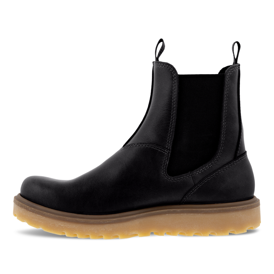 Women's Ecco Staker Chelsea Boot Color: Black