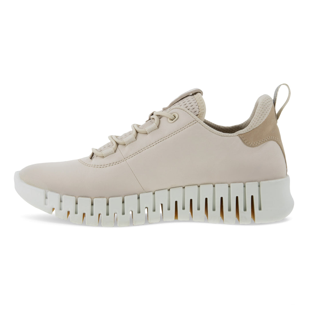 Women's Ecco Gruuv Sneaker Color: Limestone/Powder 2