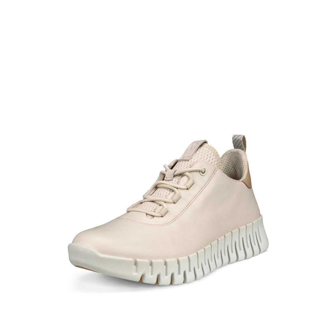 Women's Ecco Gruuv Sneaker Color: Limestone/Powder 5