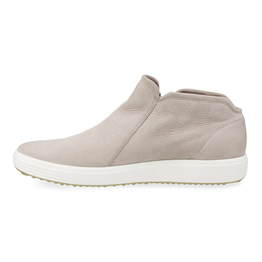 Women's Ecco Soft 7 Low Boot Color: Grey Rose