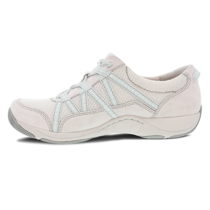 Women's Dansko Harlyn Color: Ecru Suede Sneaker 2