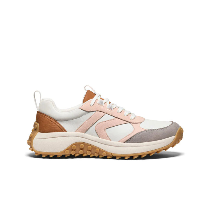 Women's Keen KS86 Leather Sneaker Color: KEEN Maple / Cameo Rose  2