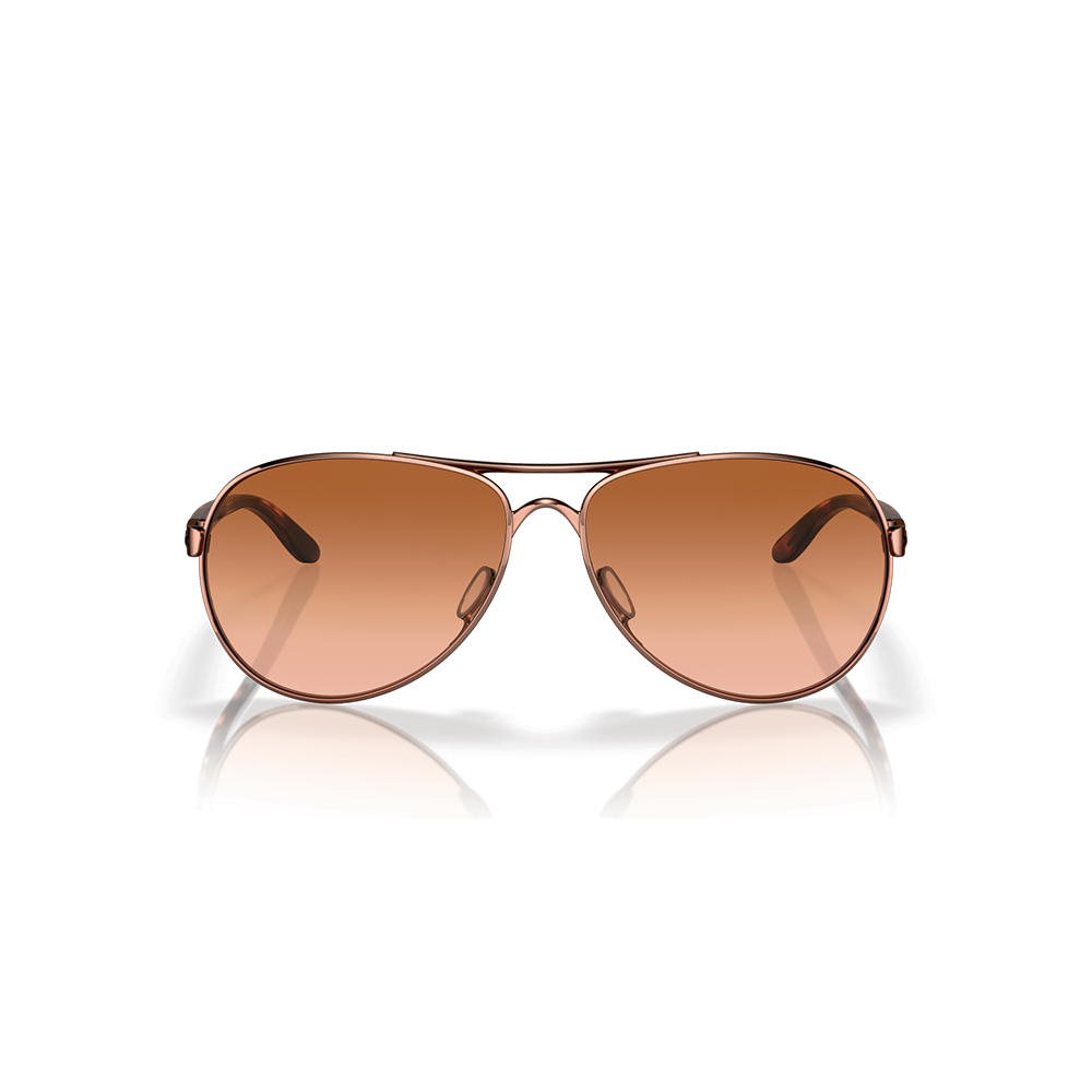 Oakley Feedback Color: Vr50 Brown Gradient Lenses, Rose Gold Frame  2