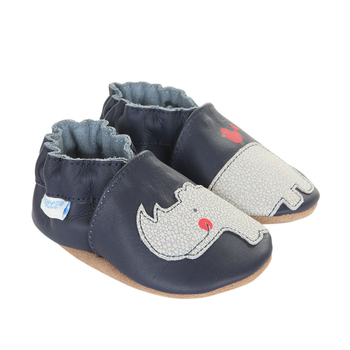 Robeez Friends Wrap Around Soft Soles Color: Navy  1